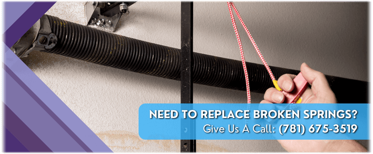 Broken Garage Door Spring Repair Waltham MA
